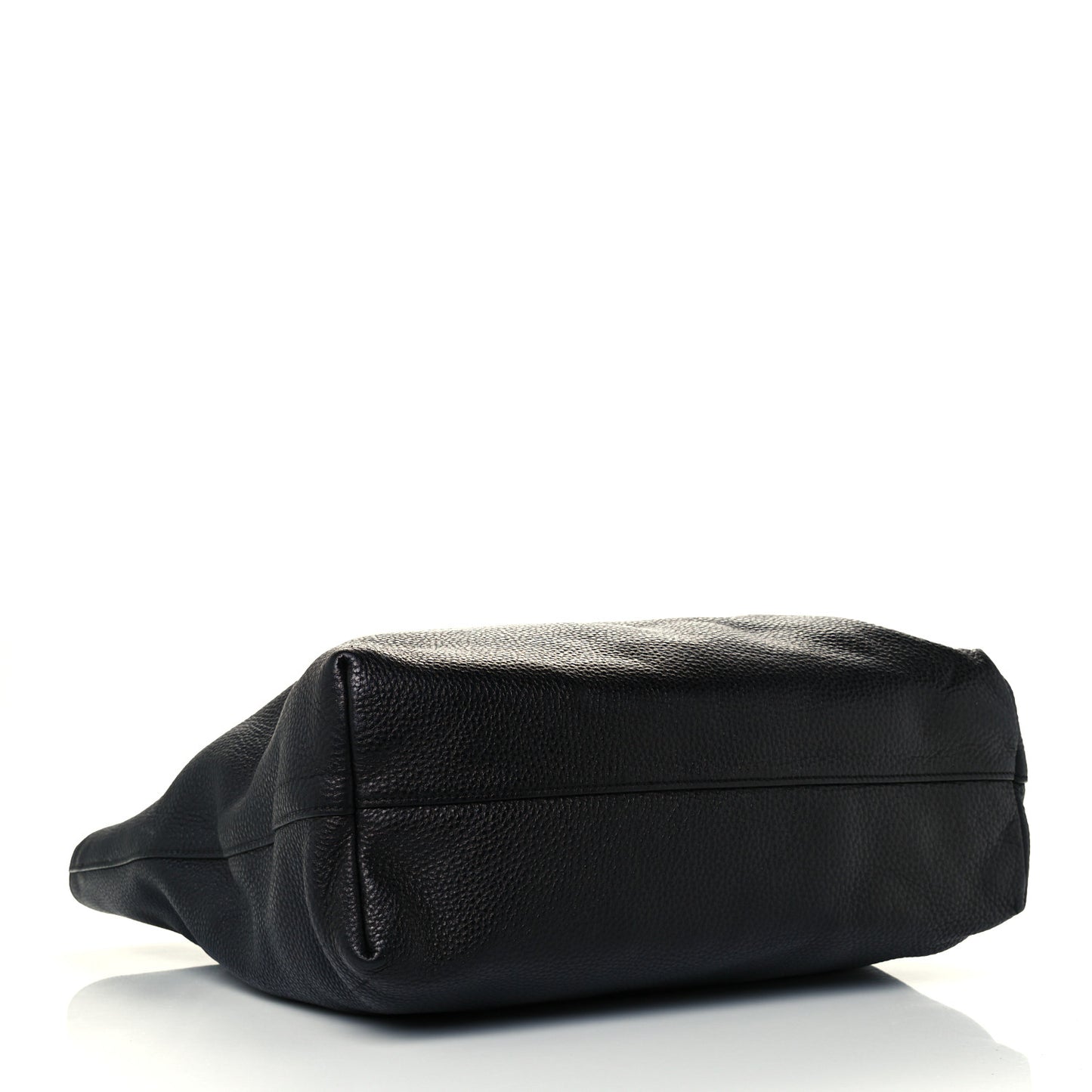 Vitello Daino Tote Black