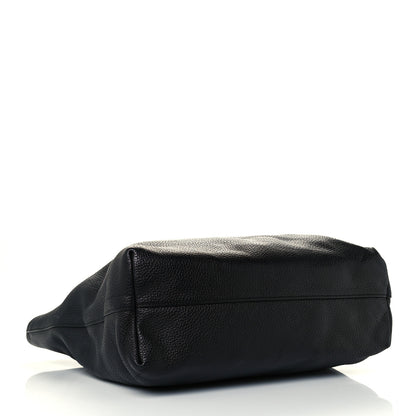 Prada Vitello Daino Tote Black 3 of 11