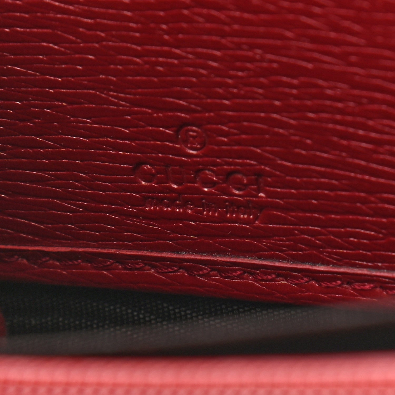 Gucci Calfskin Blooms Print Icon Zip Around Wallet Romantic Cherry Multicolor 7 of 9