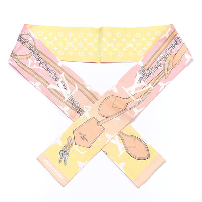 Louis Vuitton Silk Monogram Gradient By The Pool Bandeau Pink 1 of 3