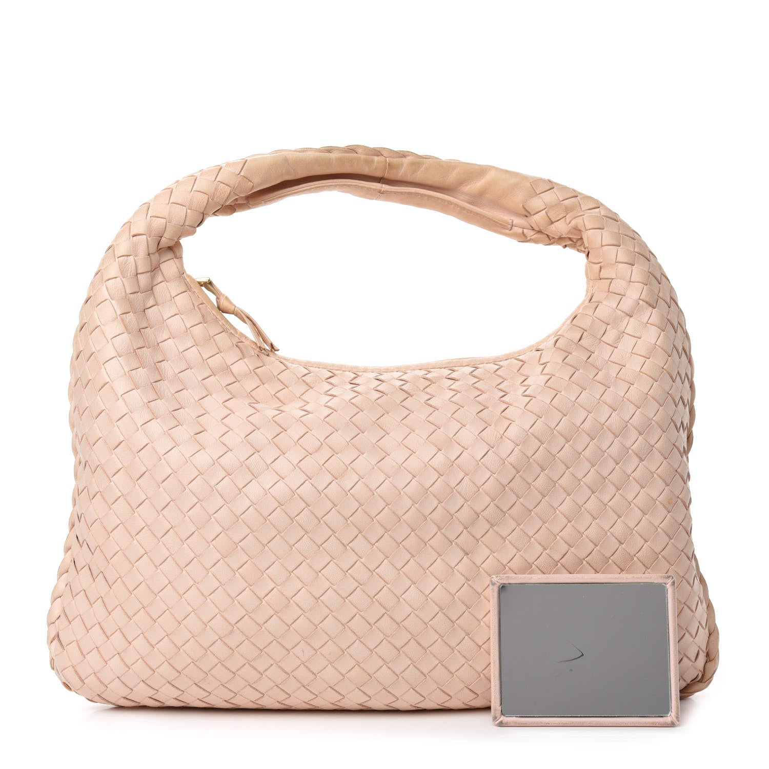 Bottega Veneta Nappa Intrecciato Medium Veneta Hobo Flamingo 3 of 12