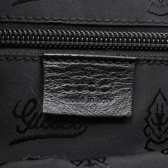 Gucci Guccissima Joy Flap Messenger Bag Black 7 of 9