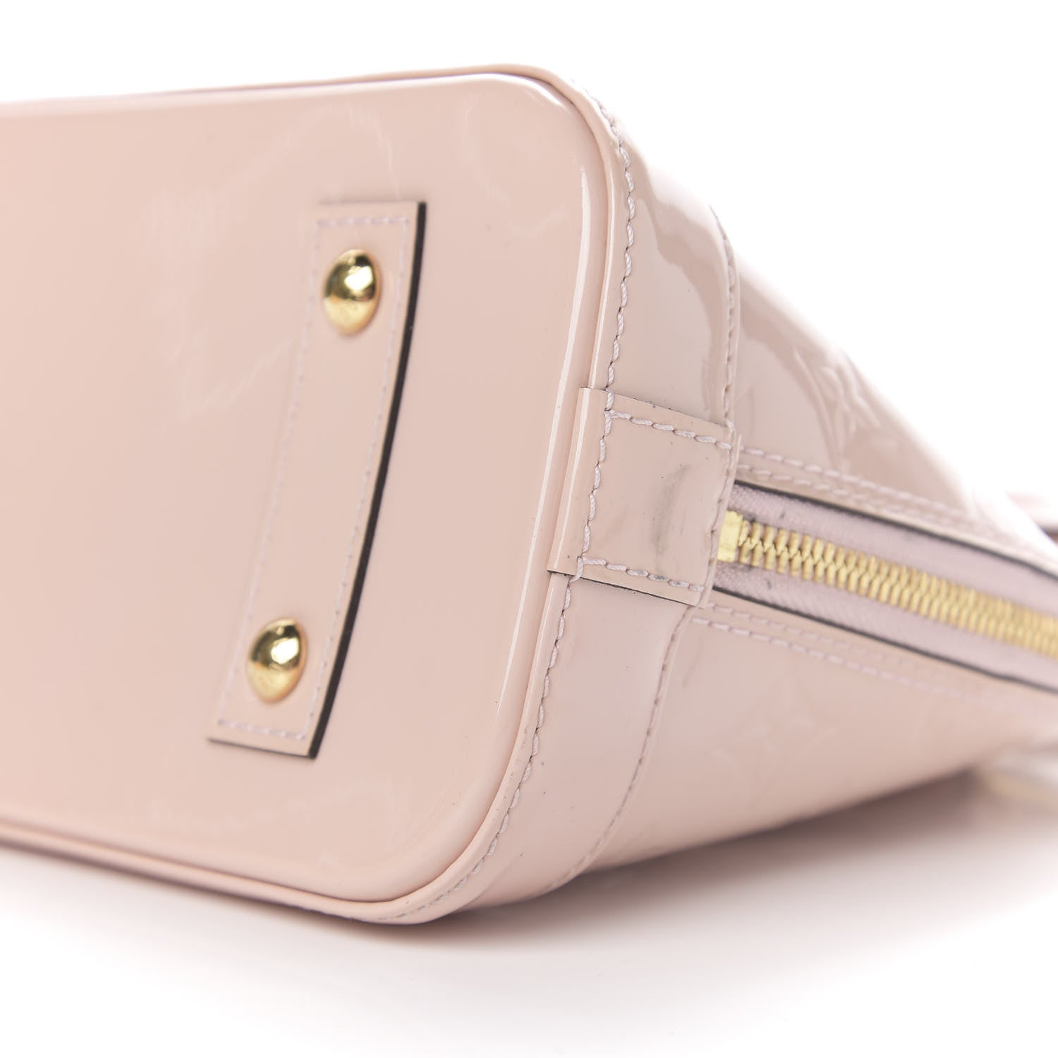 Louis Vuitton Vernis Alma BB Rose Ballerine 10 of 11