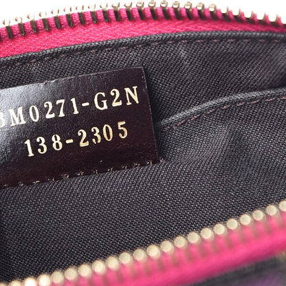 Fendi Zucchino Spalmati FF Multicolor Pochette Tobacco Multicolor Fuchsia 7 of 12