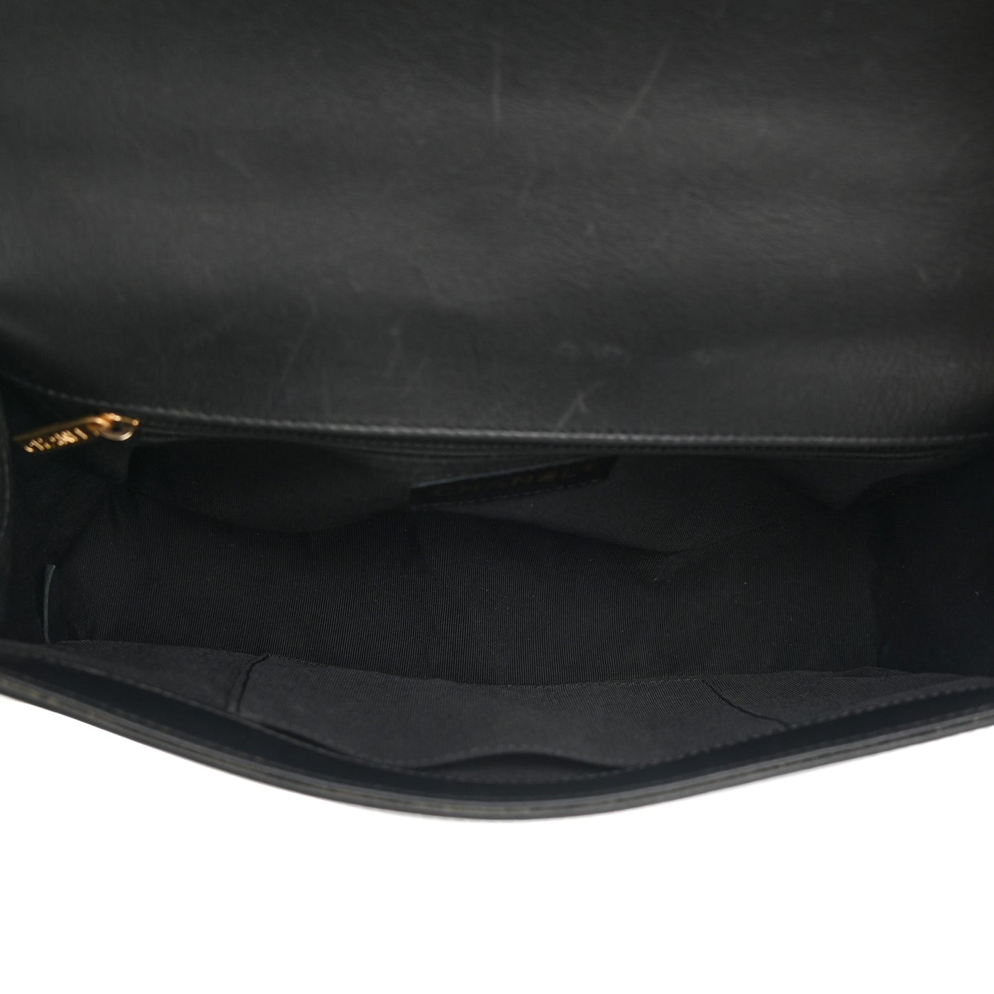 Calfskin Quilted New Medium Boy Flap Black