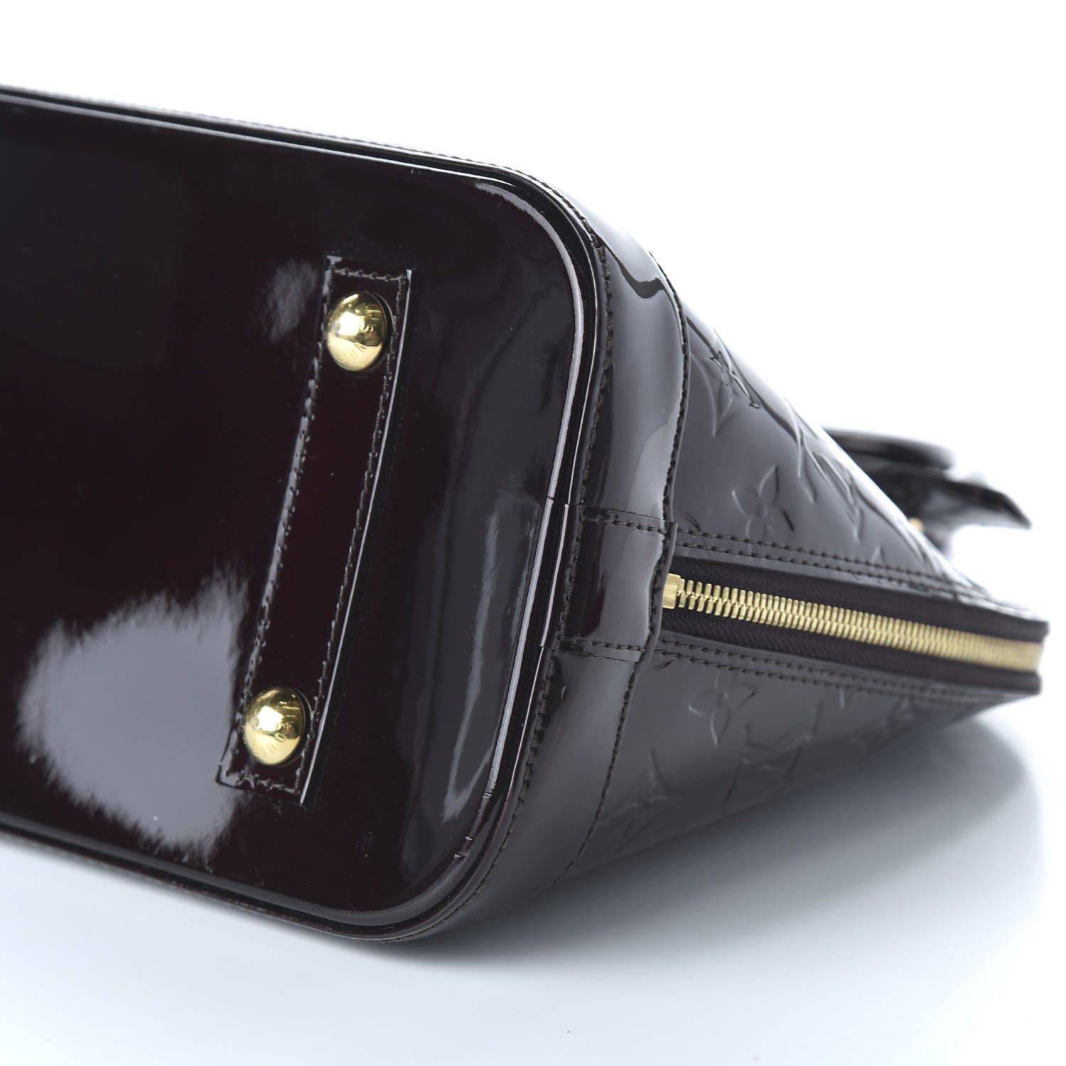 Louis Vuitton Vernis Alma PM Amarante 7 of 9