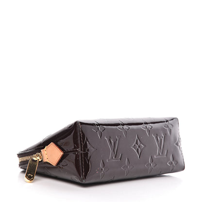 Louis Vuitton Vernis Cosmetic Pouch Amarante 4 of 12