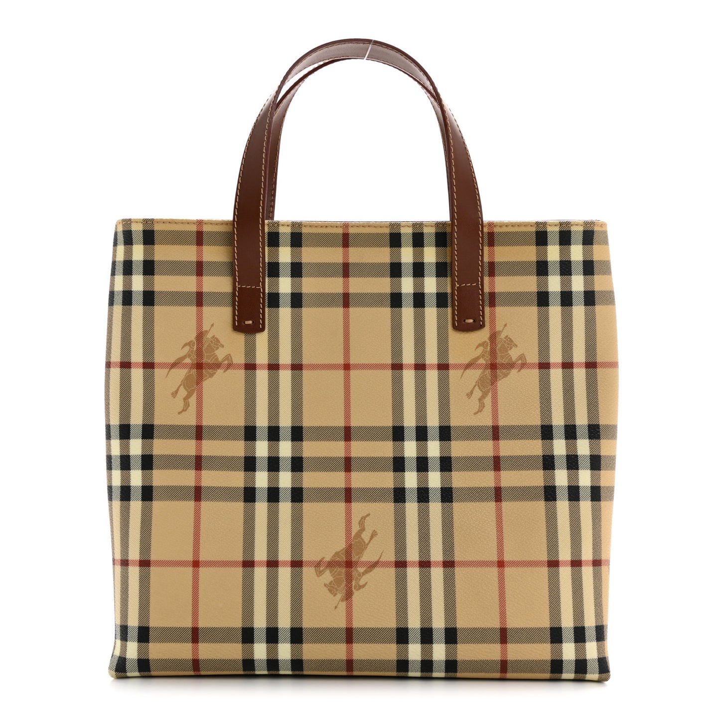 Haymarket Check Tote Brown