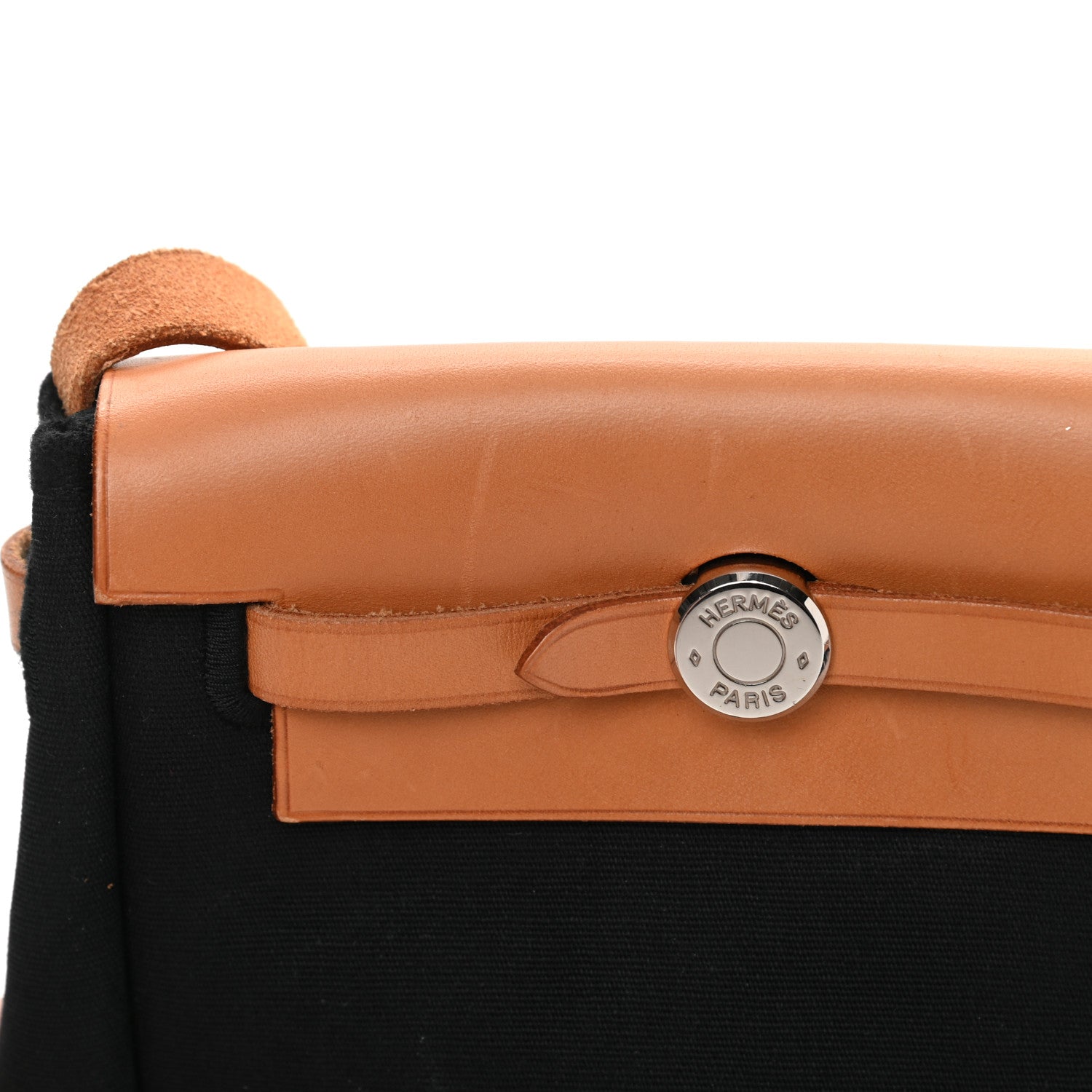 Hermes Toile Vache Calfskin Herbag TPM Natural 13 of 14