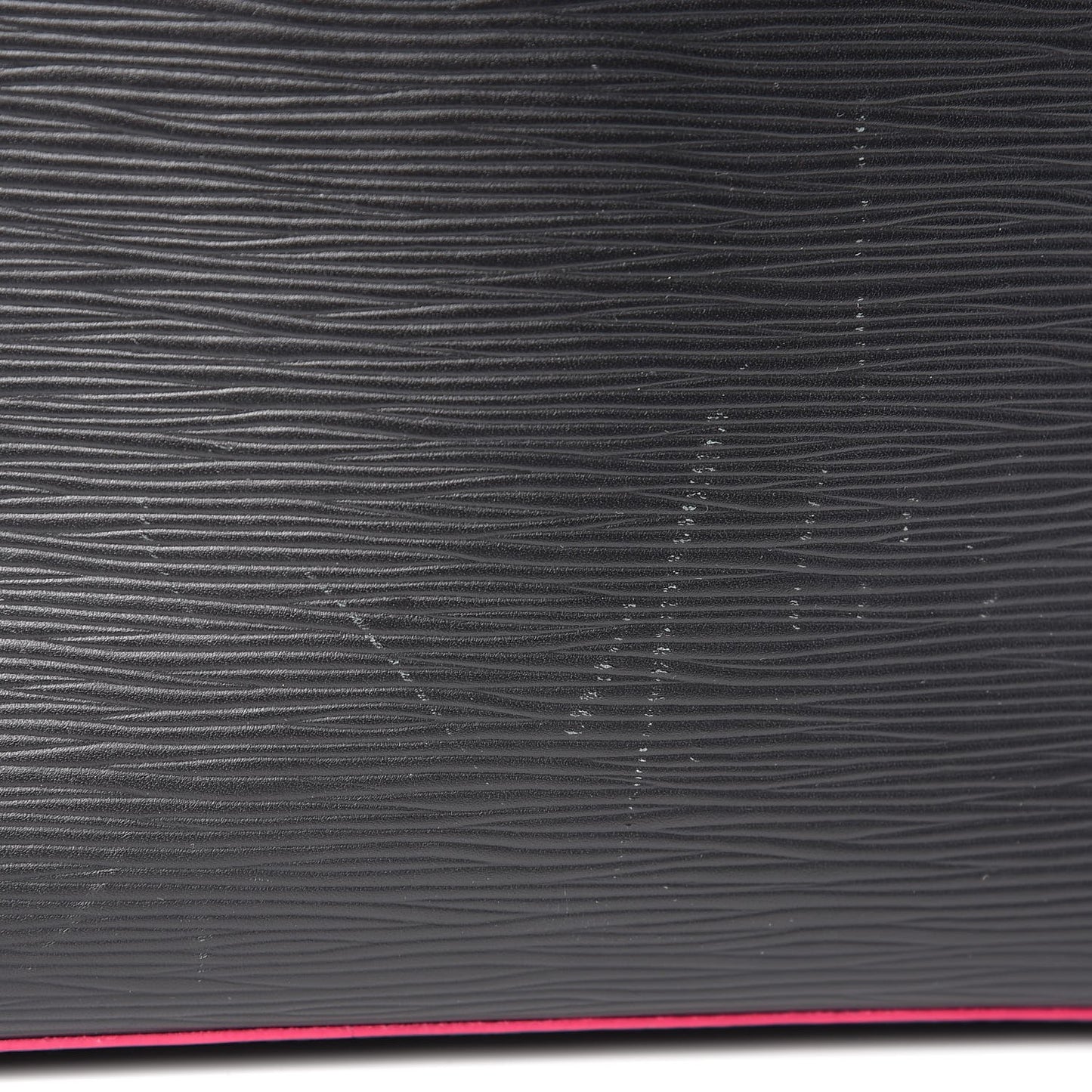 Epi Neverfull MM Black Hot Pink