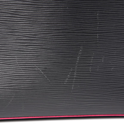 Louis Vuitton Epi Neverfull MM Black Hot Pink 13 of 16