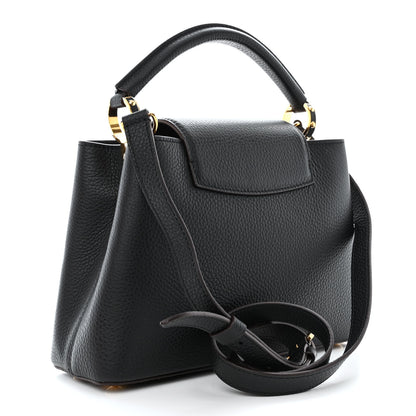 Louis Vuitton Taurillon Capucines BB Black 3 of 11