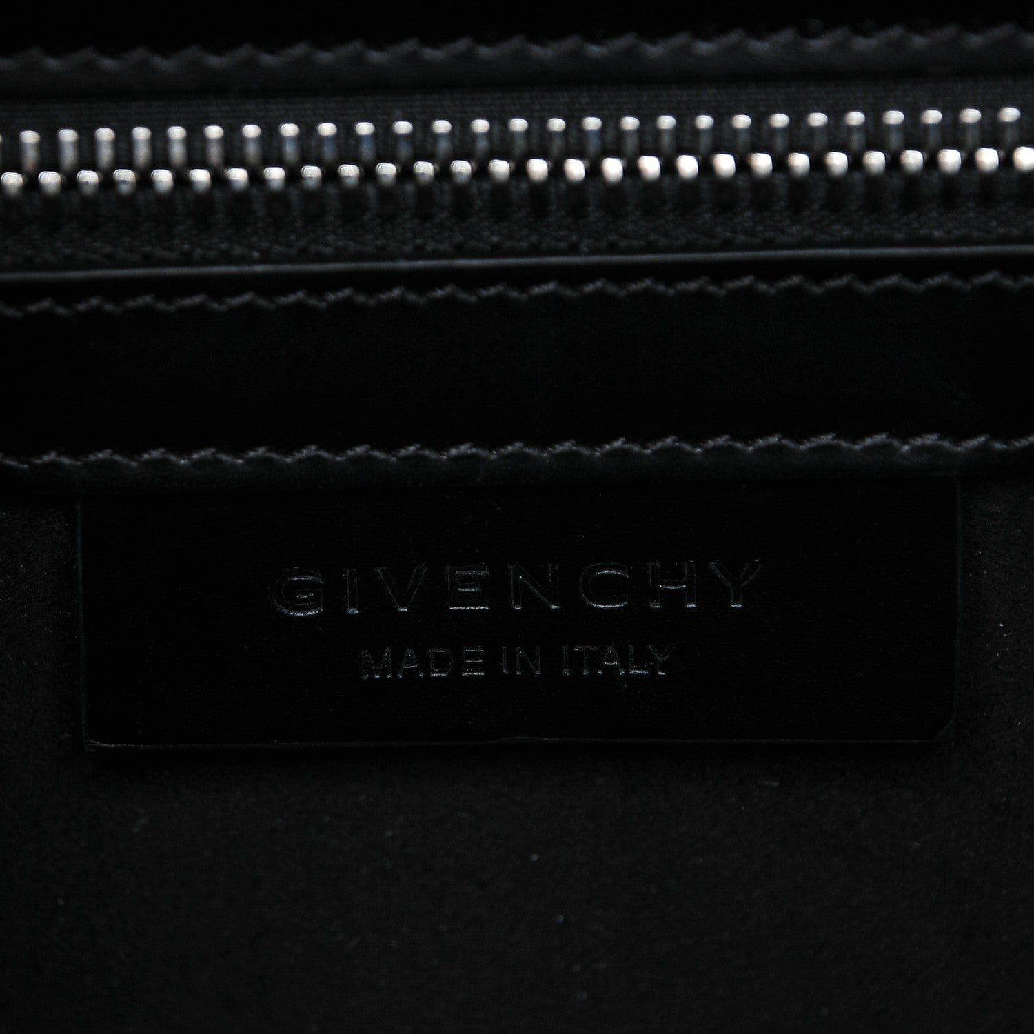 Givenchy Calfskin Star Embossed Medium Pandora Box Crossbody Bag Black 6 of 6
