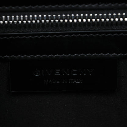 Givenchy Calfskin Star Embossed Medium Pandora Box Crossbody Bag Black 6 of 6