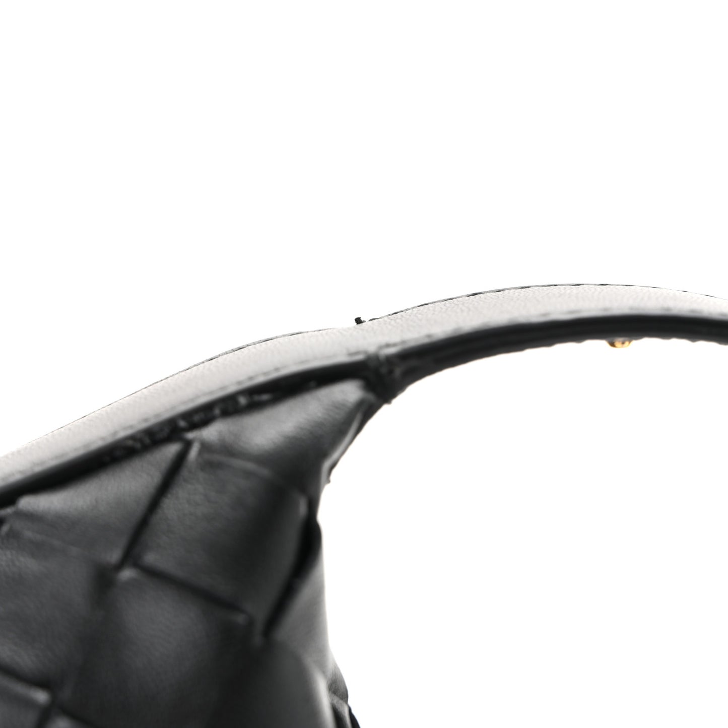 Calfskin Nappa Intrecciato Candy Wallace Black
