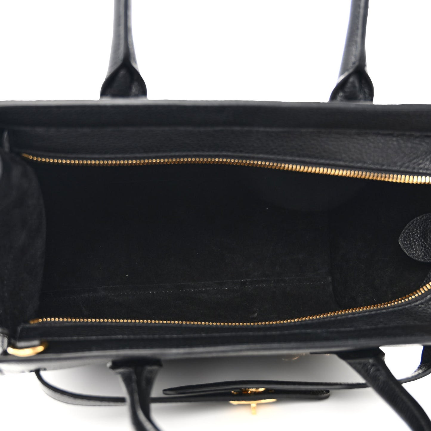 Small Classic Grain Small Zipped Bayswater Black