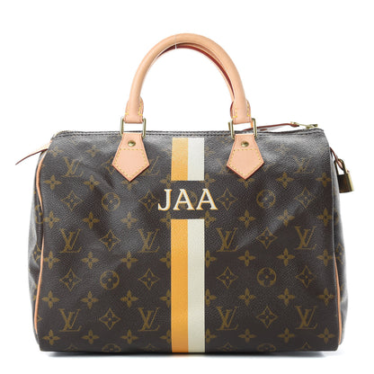 Louis Vuitton Monogram My LV Heritage Speedy 30 Yellow White 1 of 12