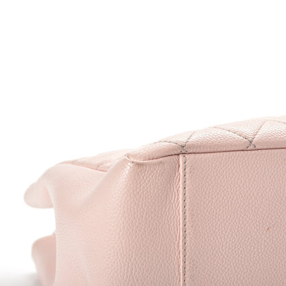 Chanel Caviar Quilted Grand Shopping Tote GST Light Pink 14 of 16