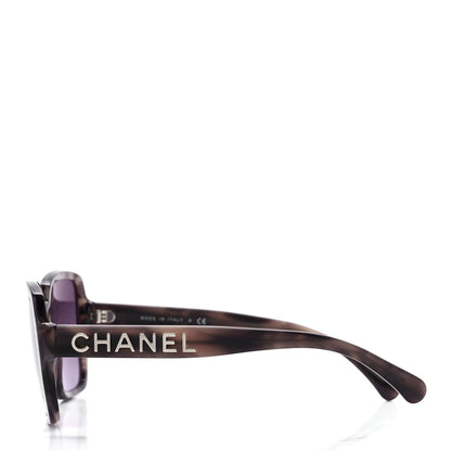 Chanel Acetate Square Sunglasses 5408 Brown 3 of 8