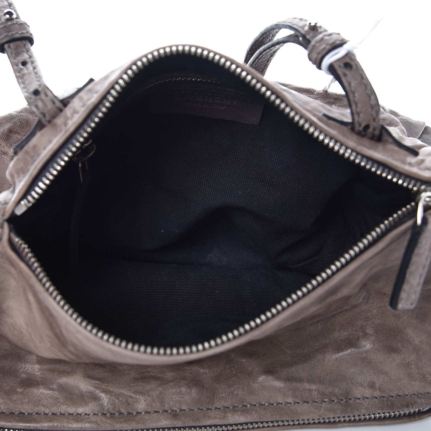 Givenchy Tumbled Sheepskin Mini Pandora Charcoal 5 of 10