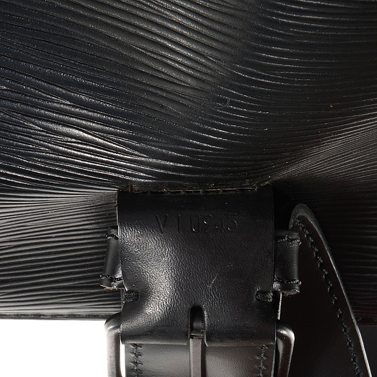Epi Sac a Dos Drawstring Bag Black