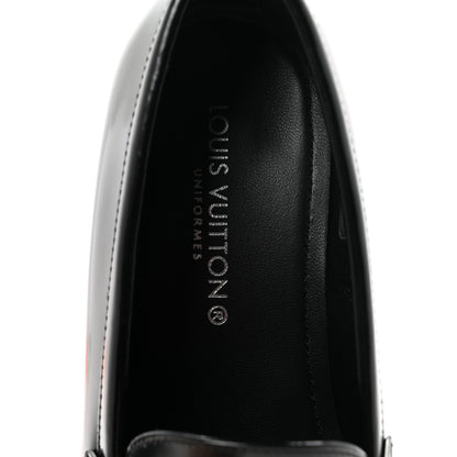 Louis Vuitton Lambskin Soho Flat Loafer 36.5 Black 8 of 9