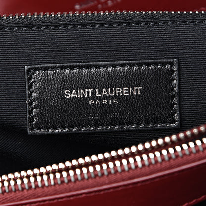 Saint Laurent Calfskin Y Quilted Monogram Medium Loulou Chain Satchel Palissandre 6 of 11