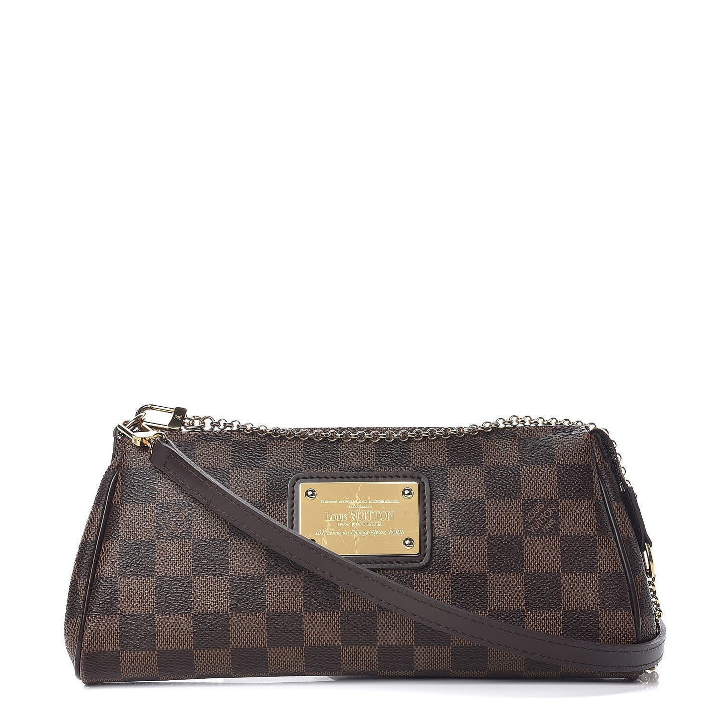 Damier Ebene Eva Clutch