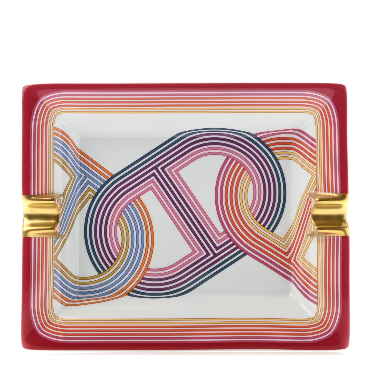 Porcelain Circuit 24 Ashtray
