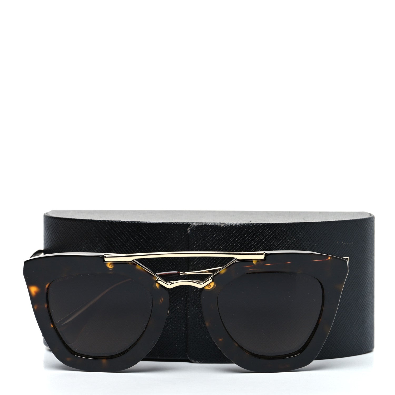 Prada Acetate Cinema Sunglasses SPR 09Q Tortoise 8 of 8