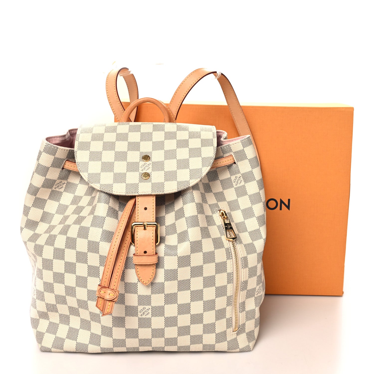 Louis Vuitton Damier Azur Sperone Backpack 10 of 10