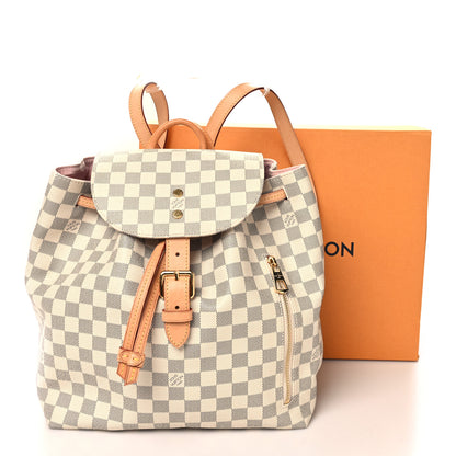 Louis Vuitton Damier Azur Sperone Backpack 10 of 10