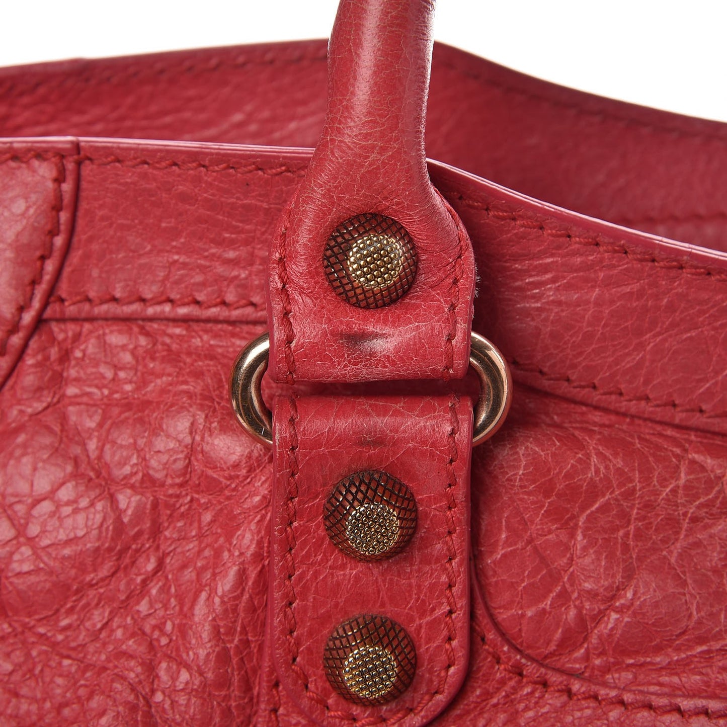 Agneau Giant 12 Rose Gold Hardware City Rose Thulian