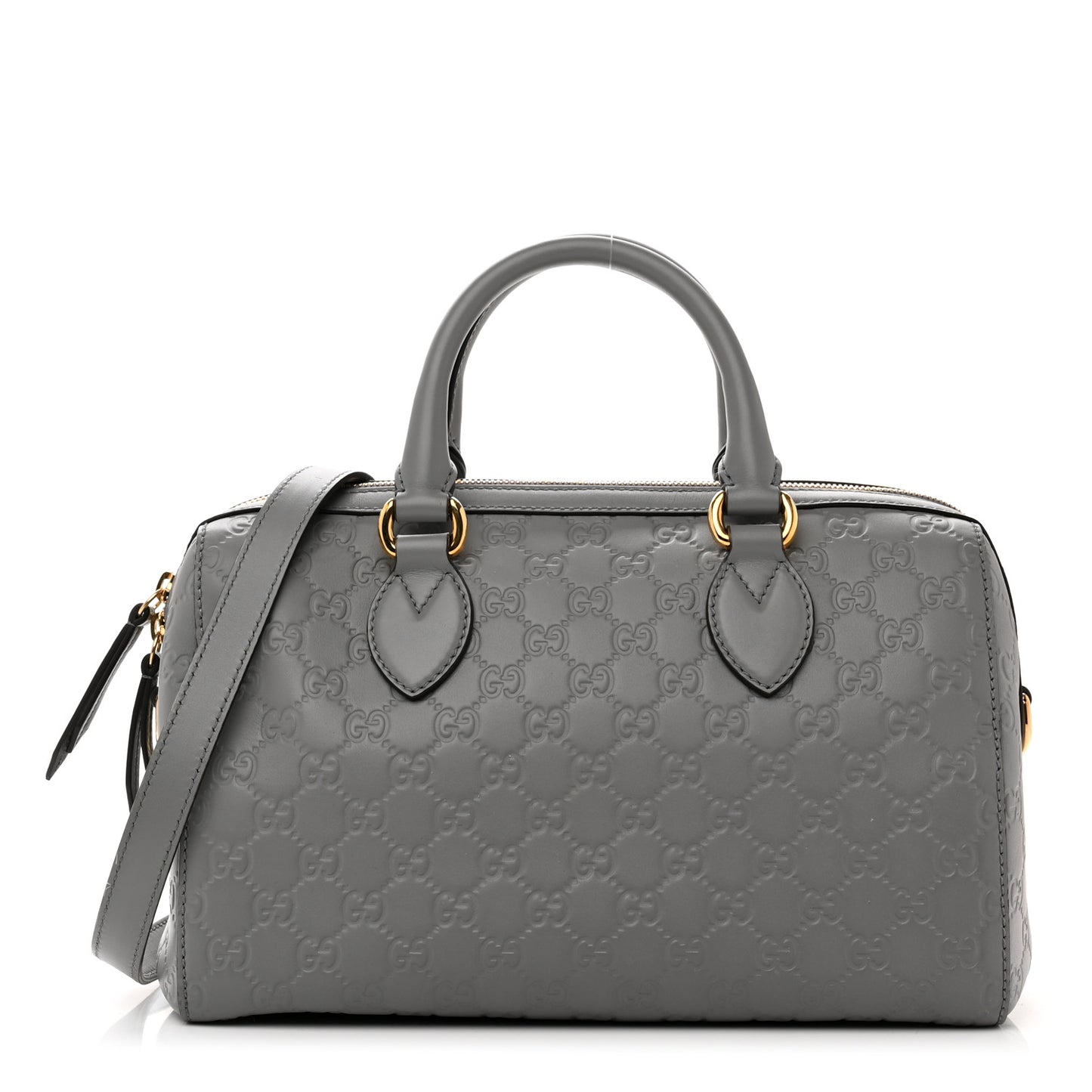 Guccissima Signature Boston Deep Grey