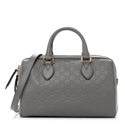 Gucci Guccissima Signature Boston Deep Grey 1 of 10