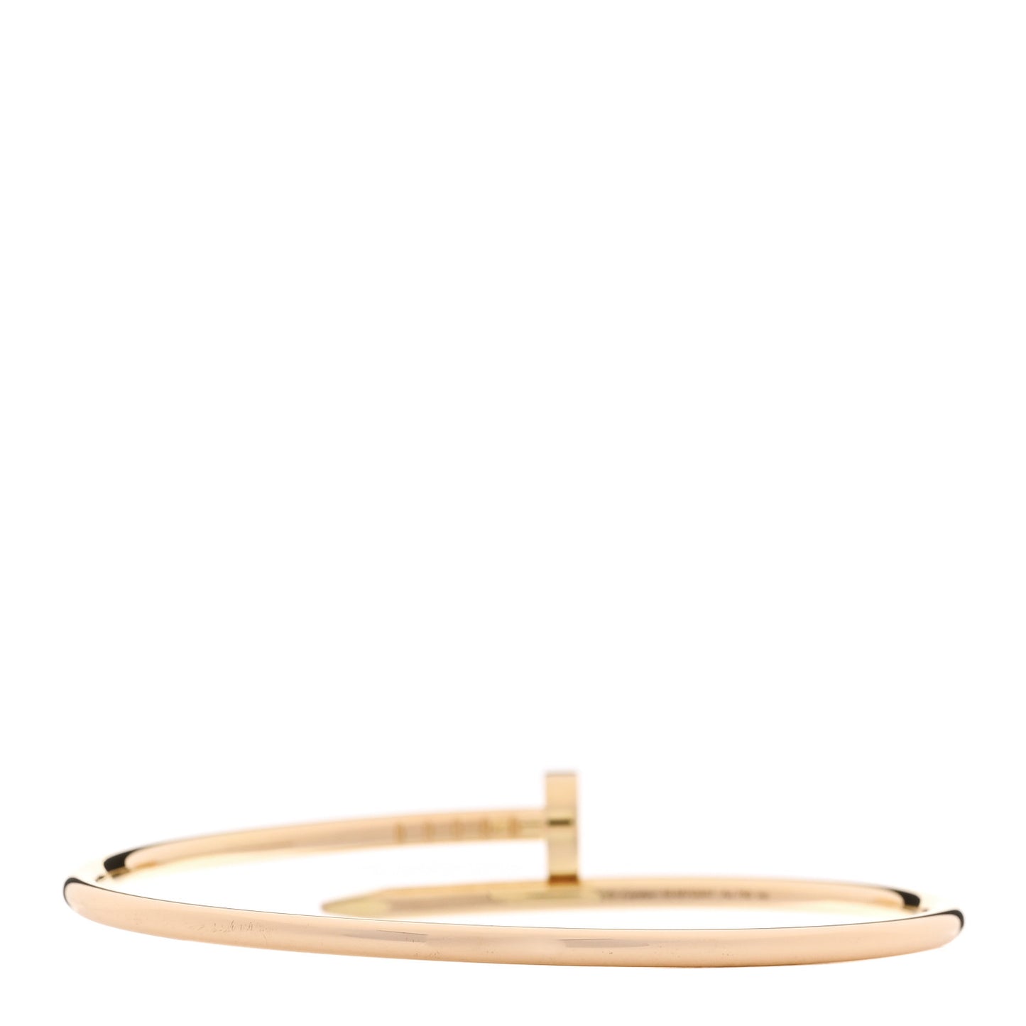 18K Yellow Gold Small Juste Un Clou Bracelet 16
