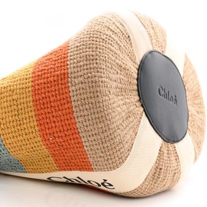 Chloe X MIFUKO Woven Large Woody Basket Tote Multicolor 8 of 12