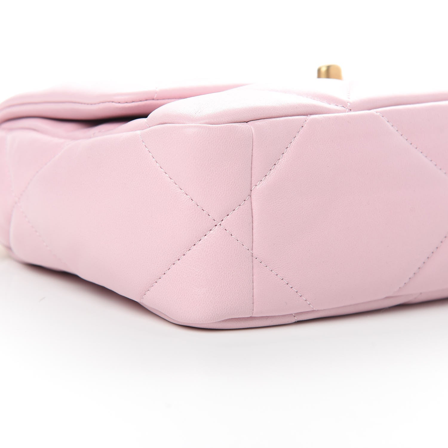 Chanel Lambskin Quilted Medium Chanel 19 Flap Light Pink 9 of 11