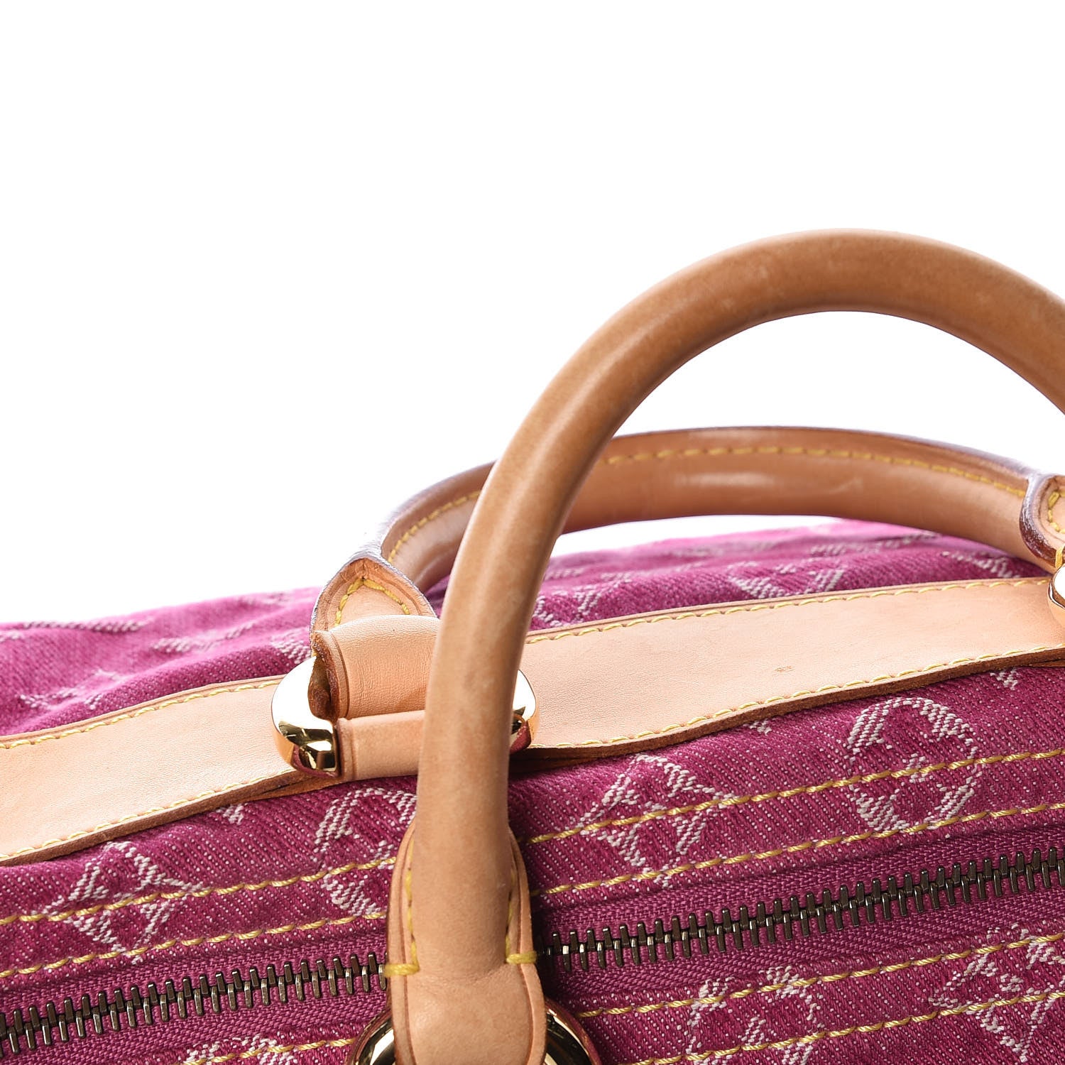 Louis Vuitton Monogram Denim Neo Speedy Fuchsia 11 of 15