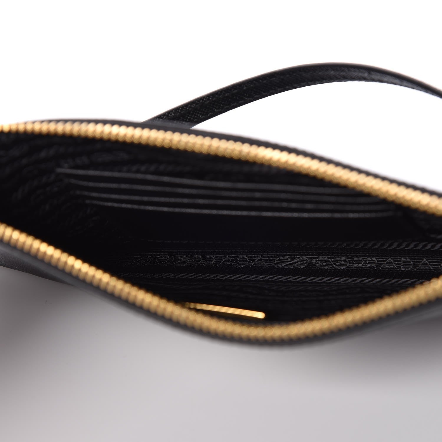 Prada Saffiano Pochette Nero Black 5 of 8