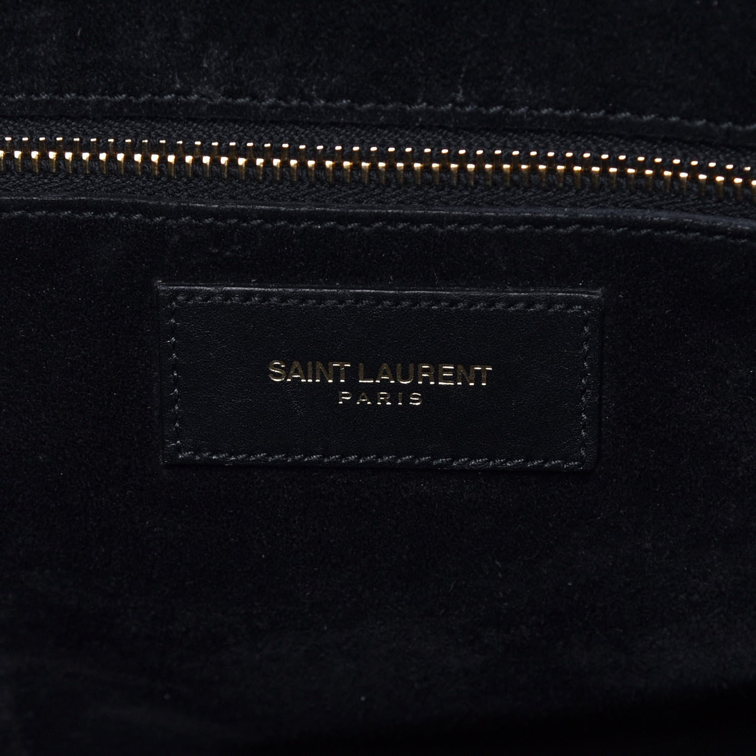 Saint Laurent Calfskin Classic Duffle 12 Black 6 of 18