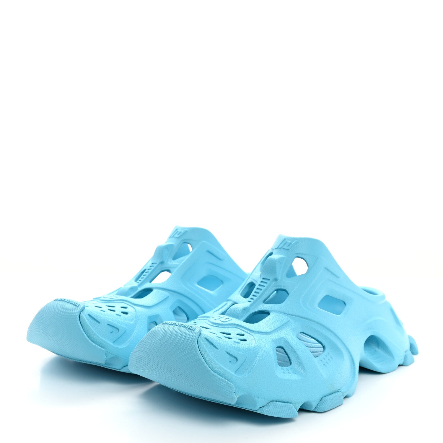 Balenciaga EVA Molded Mens HD Mules 43 Blue 3 of 8