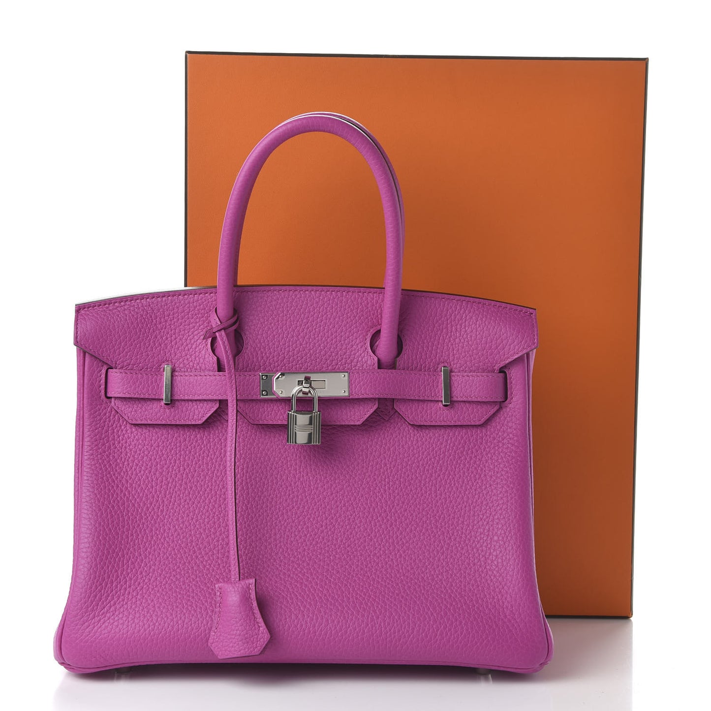 Taurillon Clemence Birkin 30 Magnolia