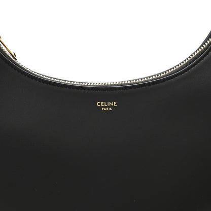 Celine Smooth Calfskin Medium Strap Ava Shoulder Bag Black 8 of 11