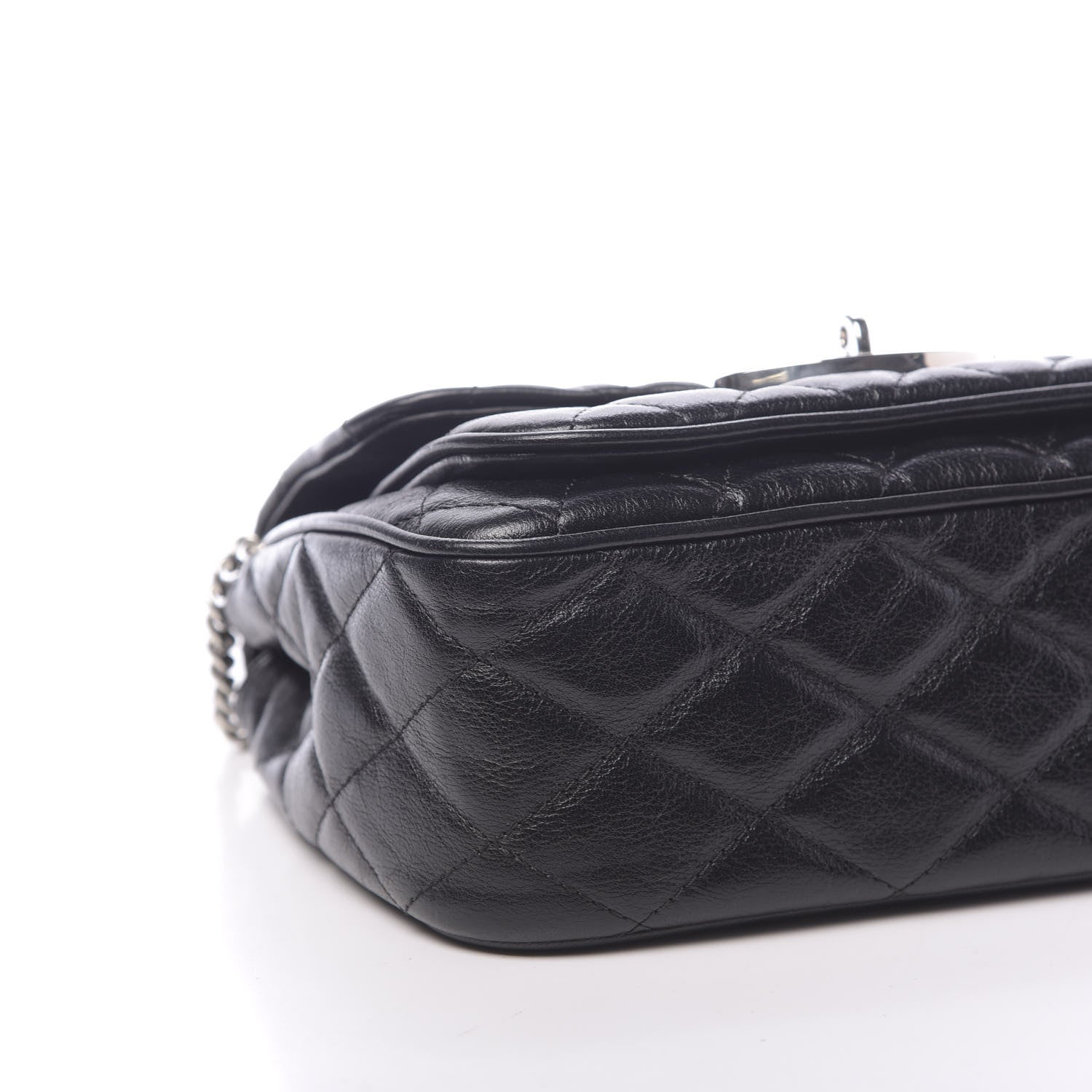 Mulberry Shiny Buffalo Quilted Small Shoulder Bag Black 7 of 9