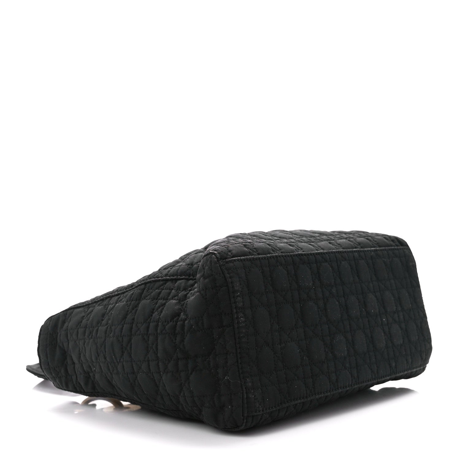 Christian Dior Nylon Cannage Large Lady Dior Black 4 of 11