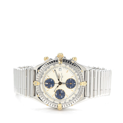 Breitling Stainless Steel 18K Yellow Gold 38mm Chronomat Vitesse Automatic Watch B13050 2 of 5