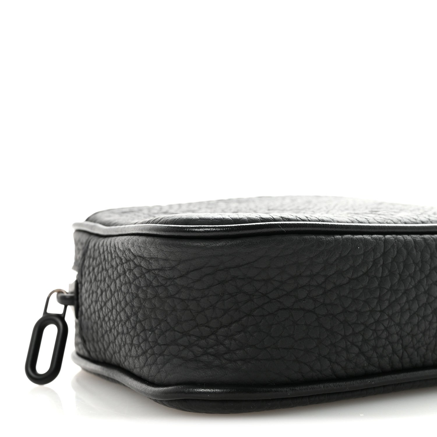 Louis Vuitton Taurillon Monogram Uniformes Solar Ray Soft Pochette Volga Belt Bag Black 7 of 8