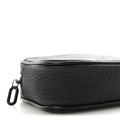 Louis Vuitton Taurillon Monogram Uniformes Solar Ray Soft Pochette Volga Belt Bag Black 7 of 8