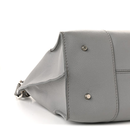 Alexander McQueen Grained Calfskin Medium Legend Satchel Grey Melange 8 of 9